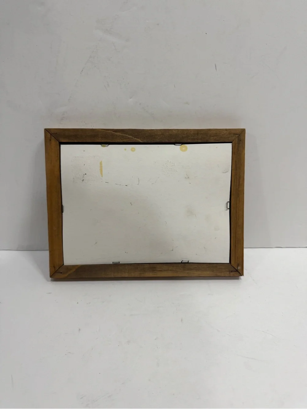 Vintage Rustic Framed Holiday Cow Print Wood Frame Farmhouse Wall Decor